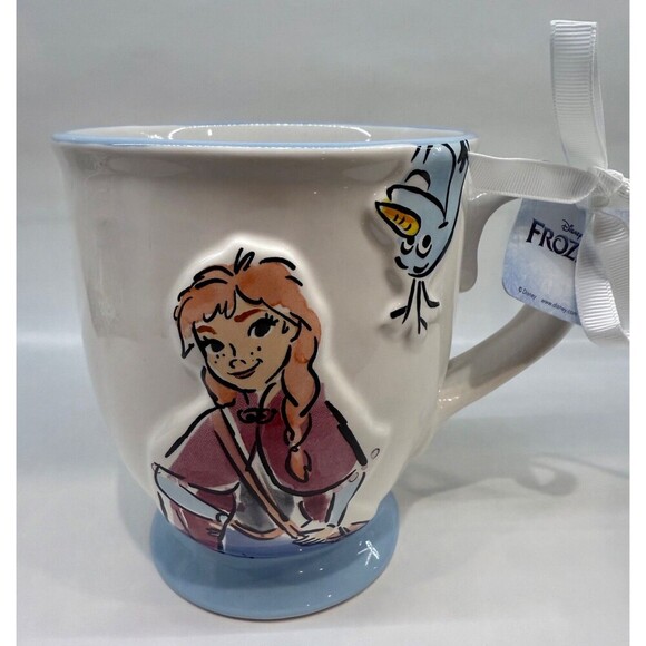 Disney’s Frozen “Up to Snow Good” Anna & Olaf Double Sided Mug - New - Picture 5 of 6